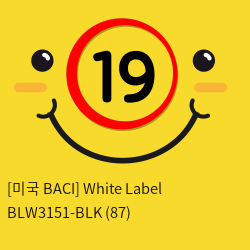 [미국 BACI] White Label BLW3151-BLK (87)