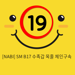 [NABI] SM B17 수족갑 목줄 체인구속